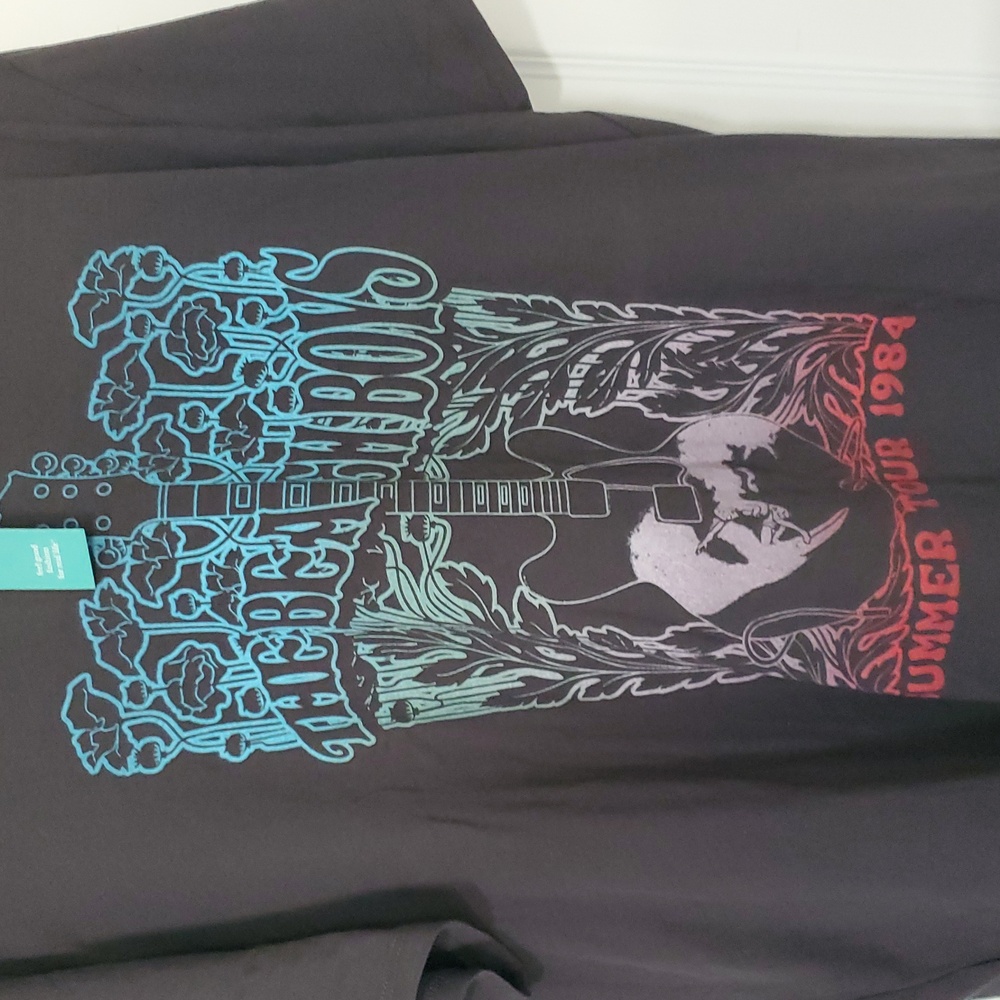 Maurices Graphic Tee - Gray with Blue and Red - Picture 2 of 5